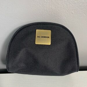 Jil Sander Small Canvas Coin Purse Women's Black/ Brand New- Without Tag